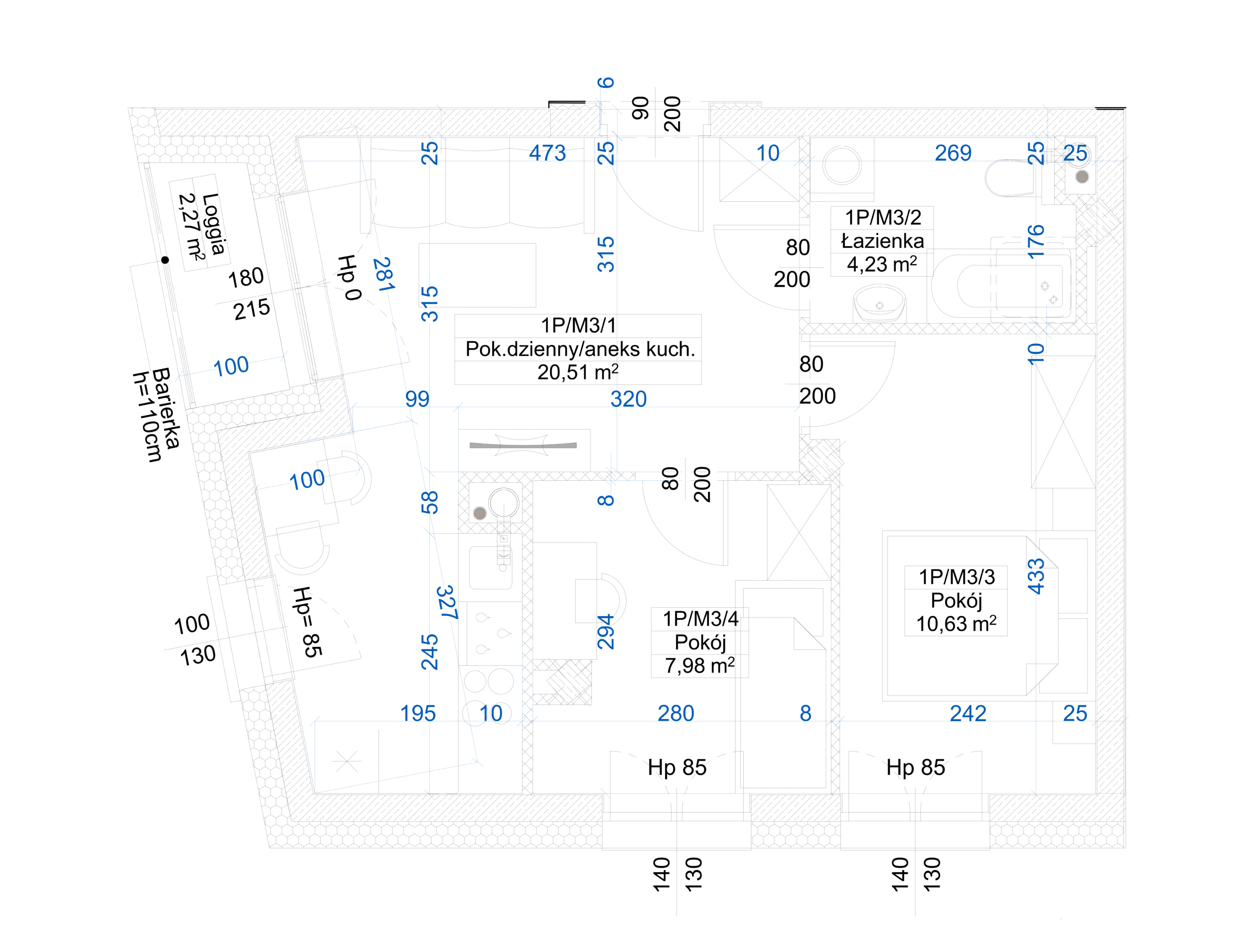 Mieszkanie 3-pokojowe rzeszow