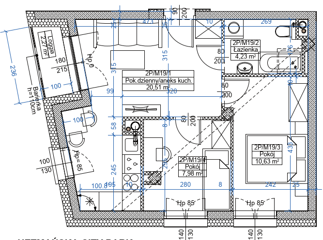 Ustawne mieszkanie trzypokojowe Rzeszów