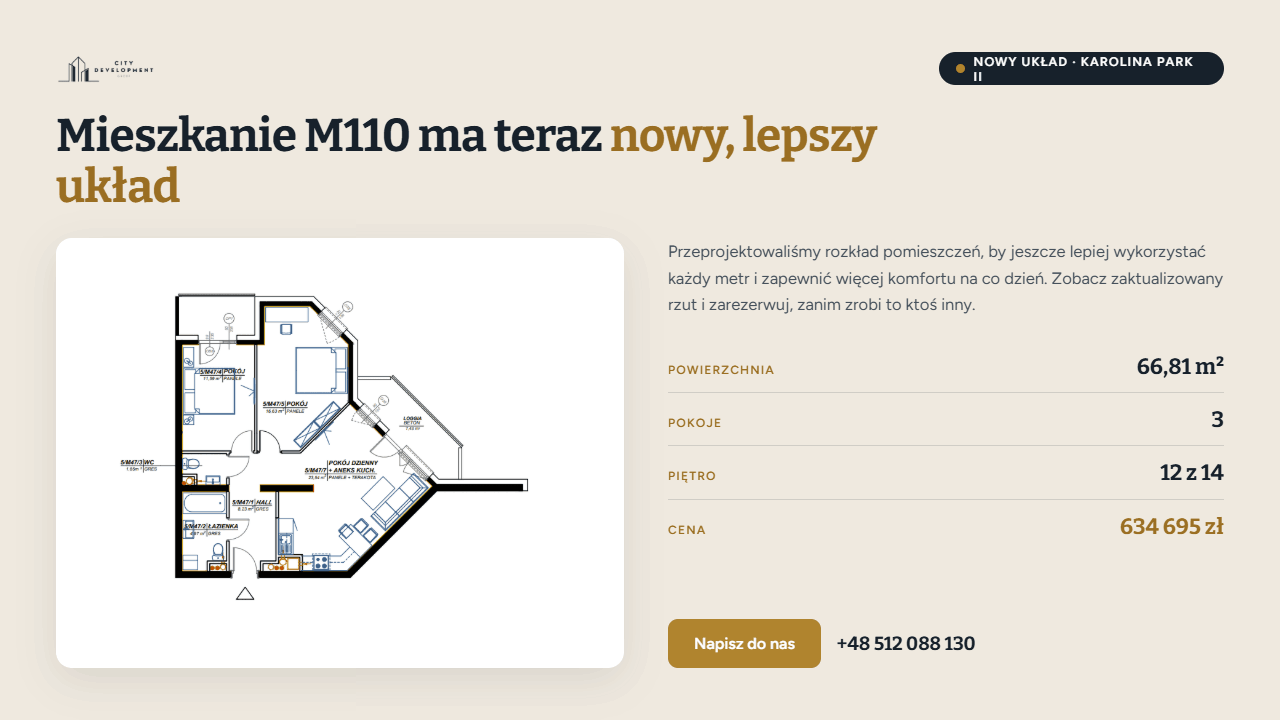 Nowe mieszkanie Rzeszów